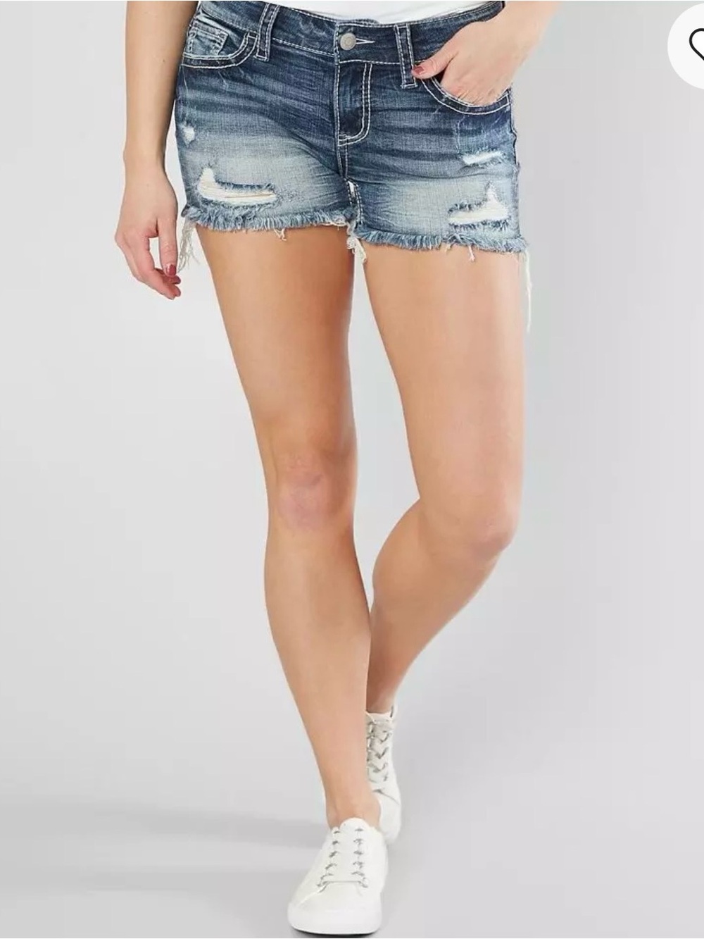 Virgo Frayed Shorts